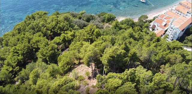 Budva'da panoramik deniz manzaralı satılık arsa — photo 4